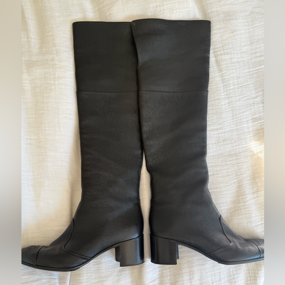 Chanel over the knee boots 41.5